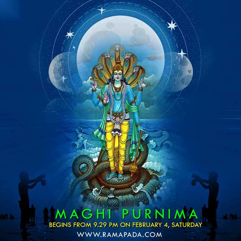 maghi purnima 2024 significance: Lord Vishnu, full moon festival, Hindu Magh Purnima rituals, spiritual benefits, Ramapada Acharjee