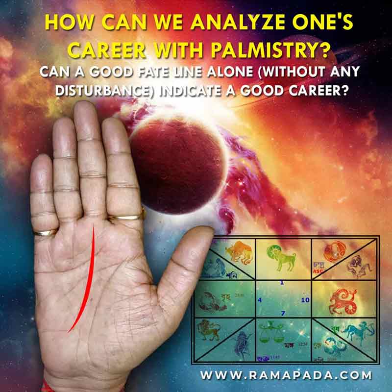 career prediction by palmistry: career line analysis by Ramapada Acharjee best astrologer in India, future career astrology guidance