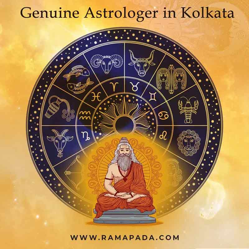 genuine astrologer in Kolkata, Vedic astrology expert Ramapada Acharjee horoscope consultation and spiritual guidance
