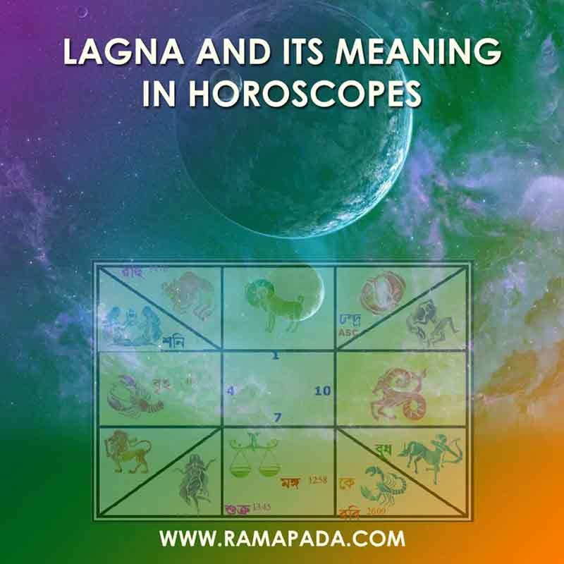 'Lagna' meaning in horoscope ascendant astrology, meaning 'lagna chart interpretation' and 'Vedic astrology basics'.