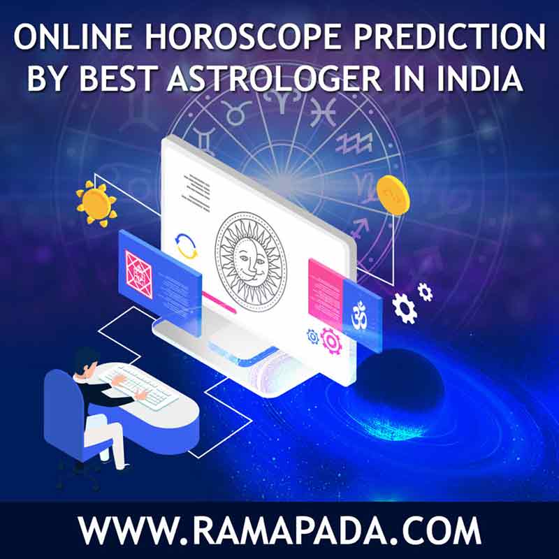 online horoscope prediction by best astrologer in India: accurate astrology reading birth chart analysis Ramapada Acharjee