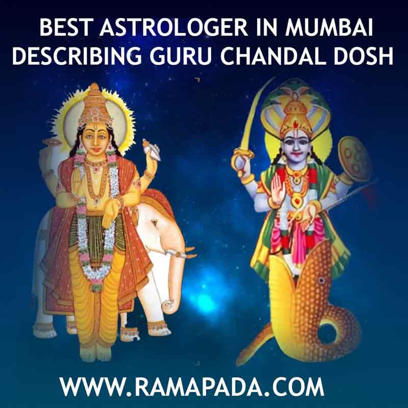 Guru Chandal Dosh in Vedic astrology explained by best astrologer in Mumbai with effects and remedies