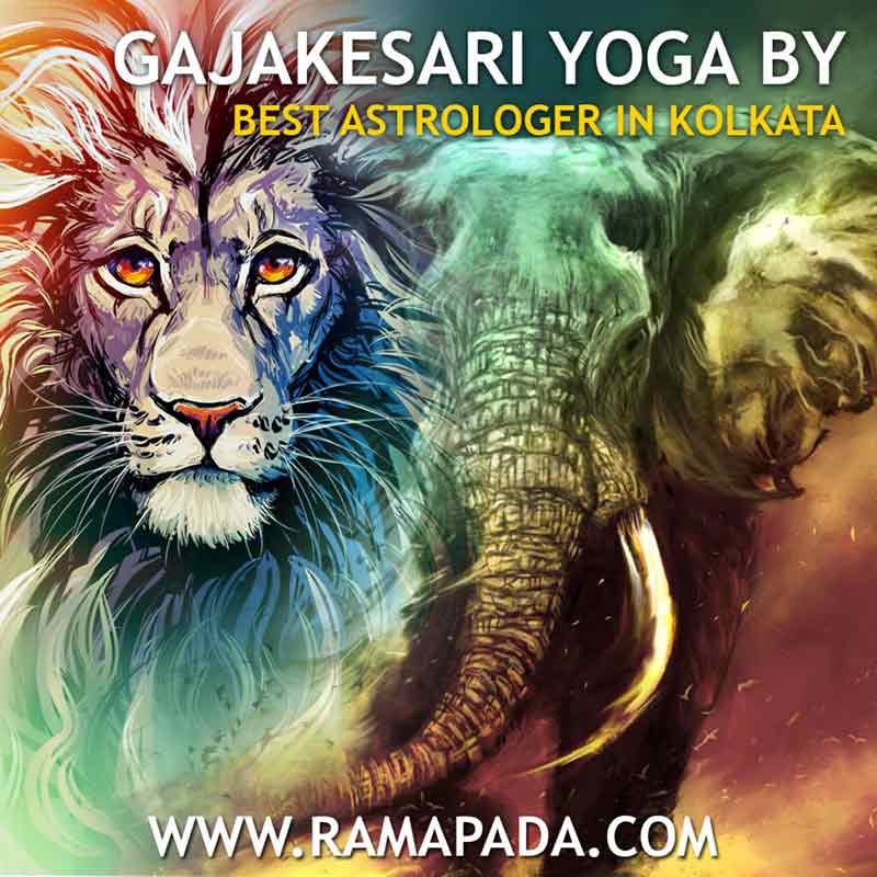 Gajakesari Yoga in Vedic astrology explained by best astrologer in Kolkata with benefits and effects