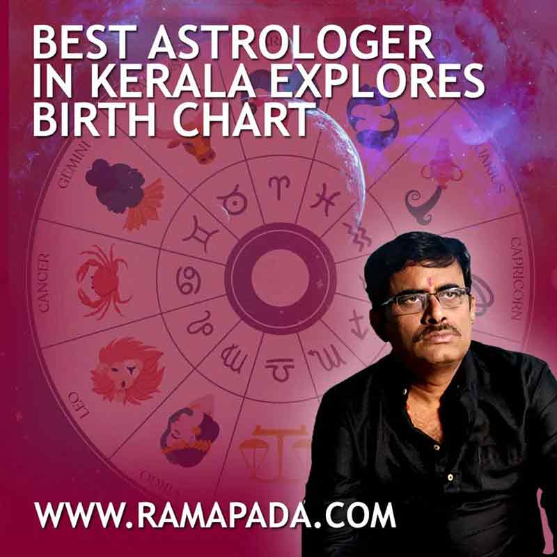 Best astrologer in Kerala explaining birth chart analysis in Vedic astrology