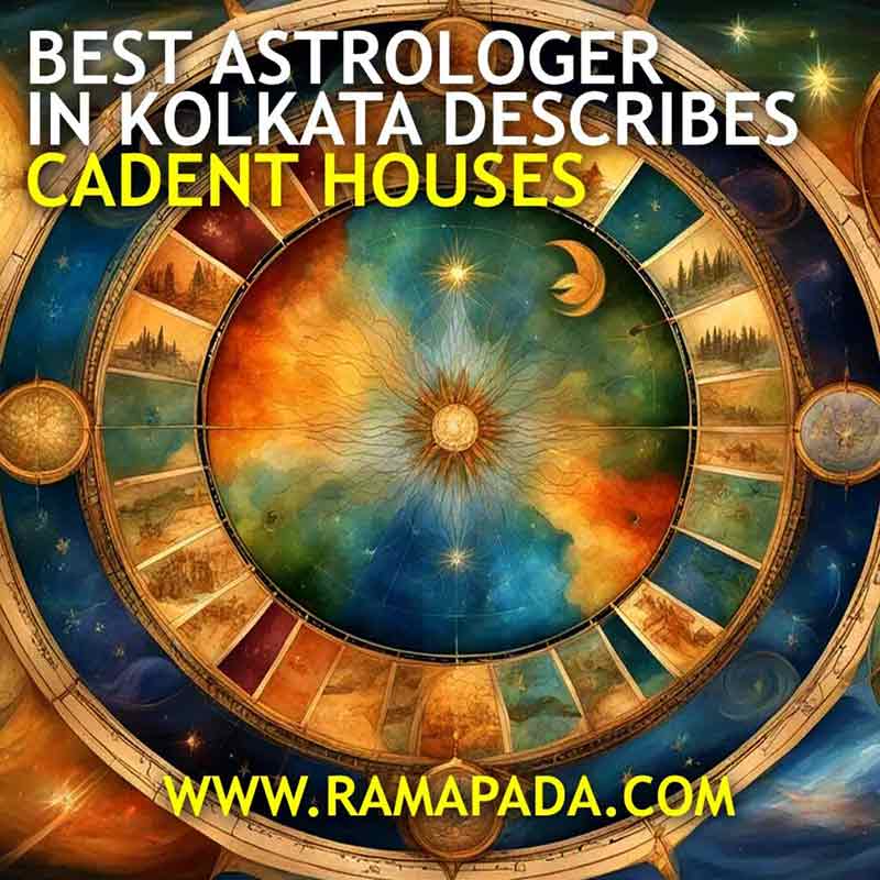 The best astrologer in Kolkata explaining cadent houses in Vedic astrology chart