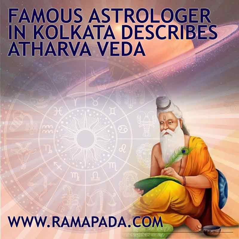 A famous astrologer in Kolkata describing Atharva Veda and Vedic astrology wisdom