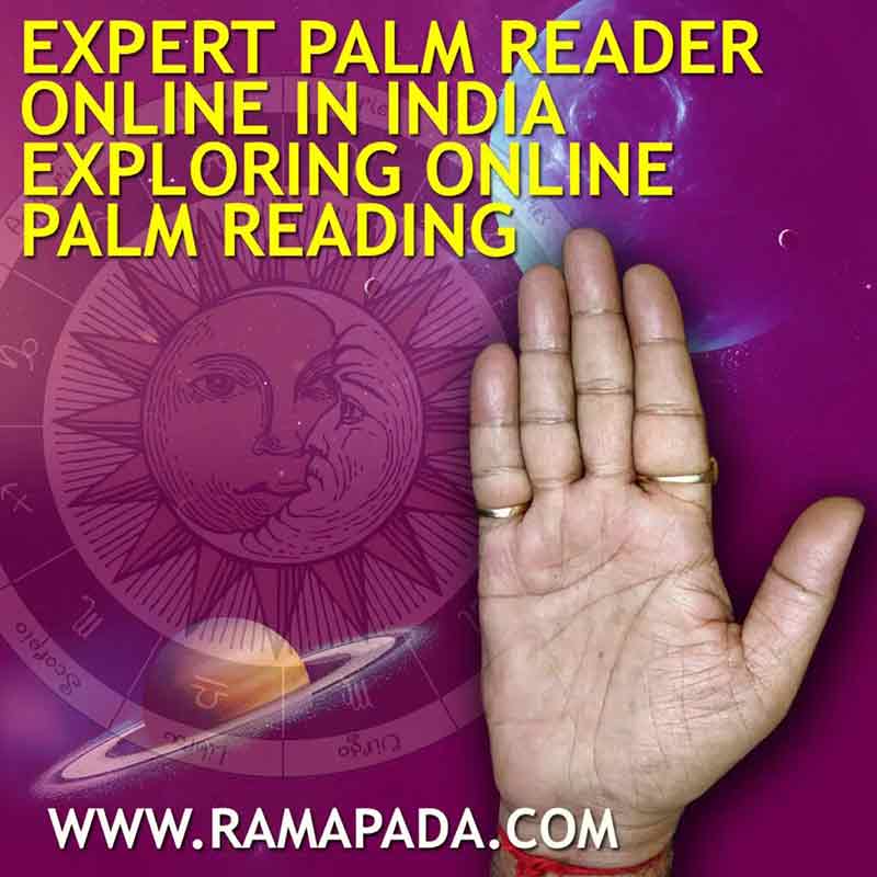 Expert palm reader online in India offering online palm reading and spiritual guidance by Ramapada Acharjee
