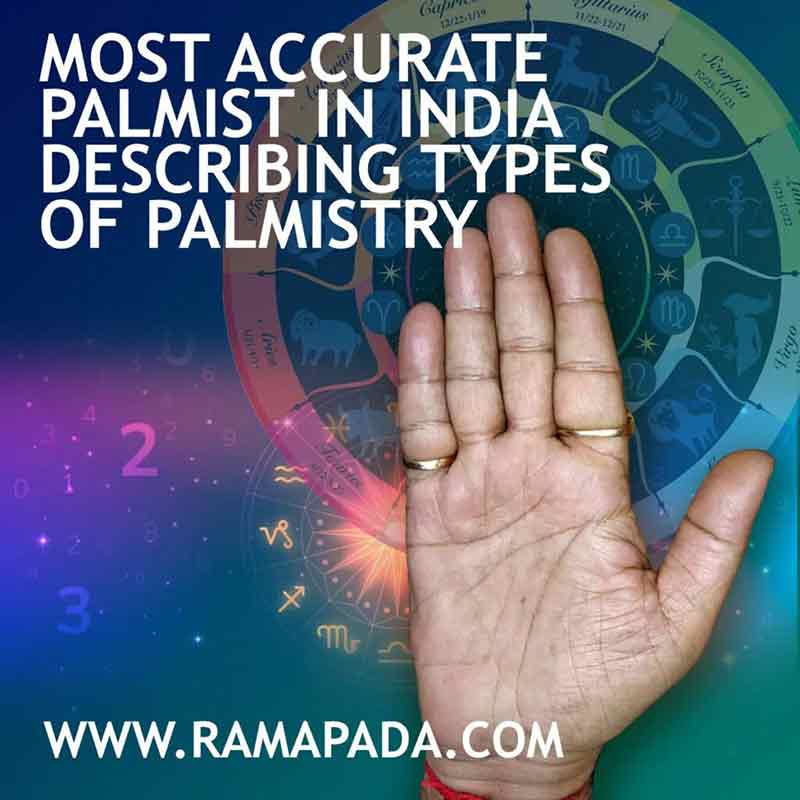 The most accurate palmist in India, Ramapada Acharjee, describes different types of palmistry and spiritual hand analysis by Ramapada Acharjee
