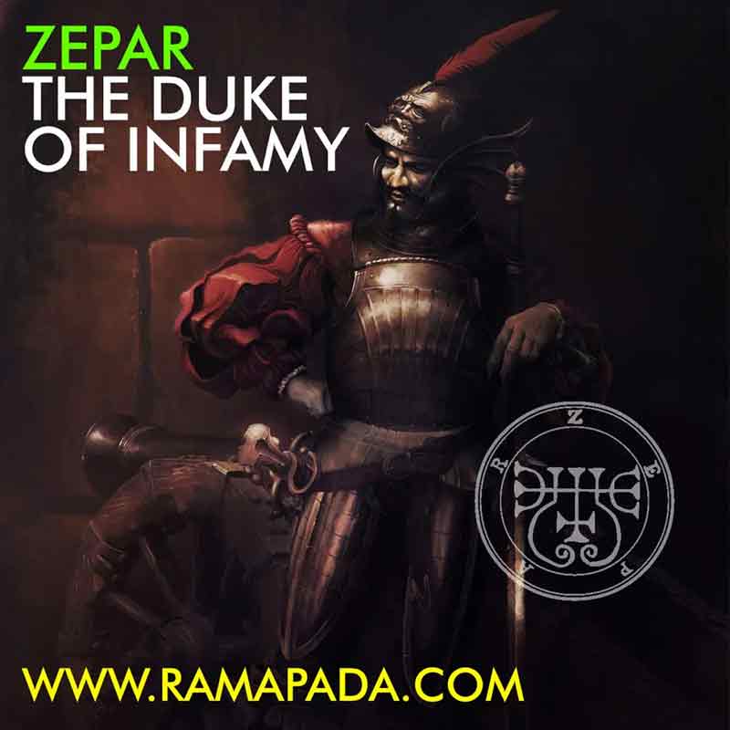 Zepar the Duke of Infamy, a dark occult figure from demonology and mystical lore